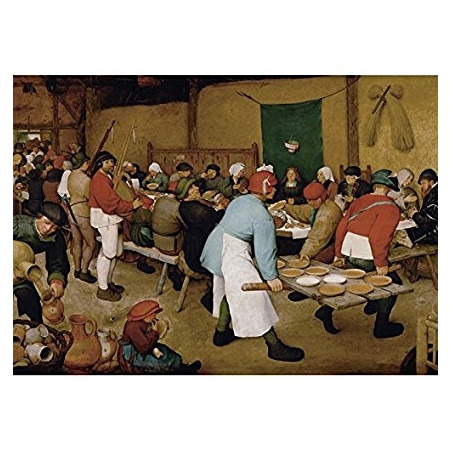 PUZZLE Piatnik 1000 el. Bruegel, Chłopskie Wesele 5483